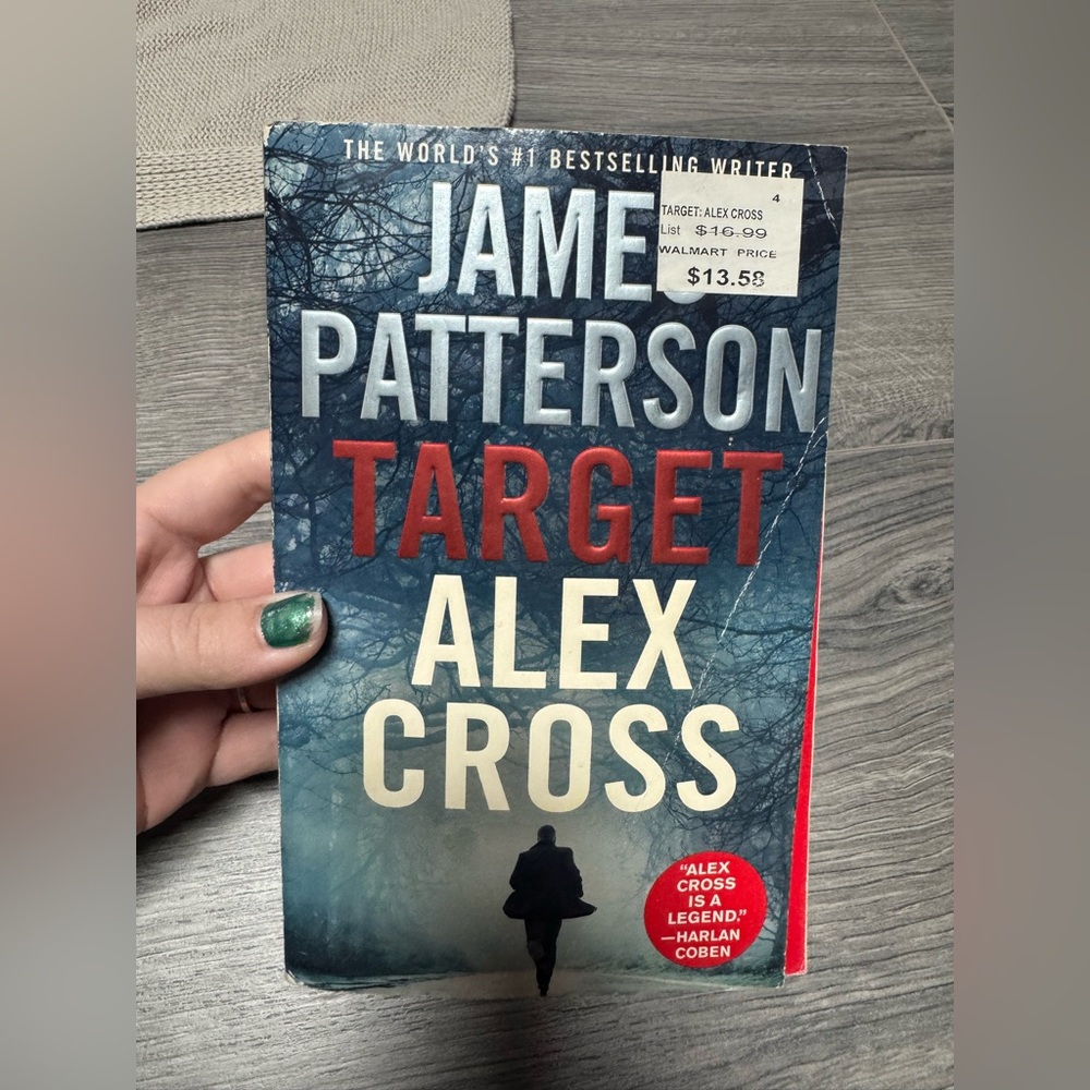 James Patterson 'Target: Alex Cross' Book